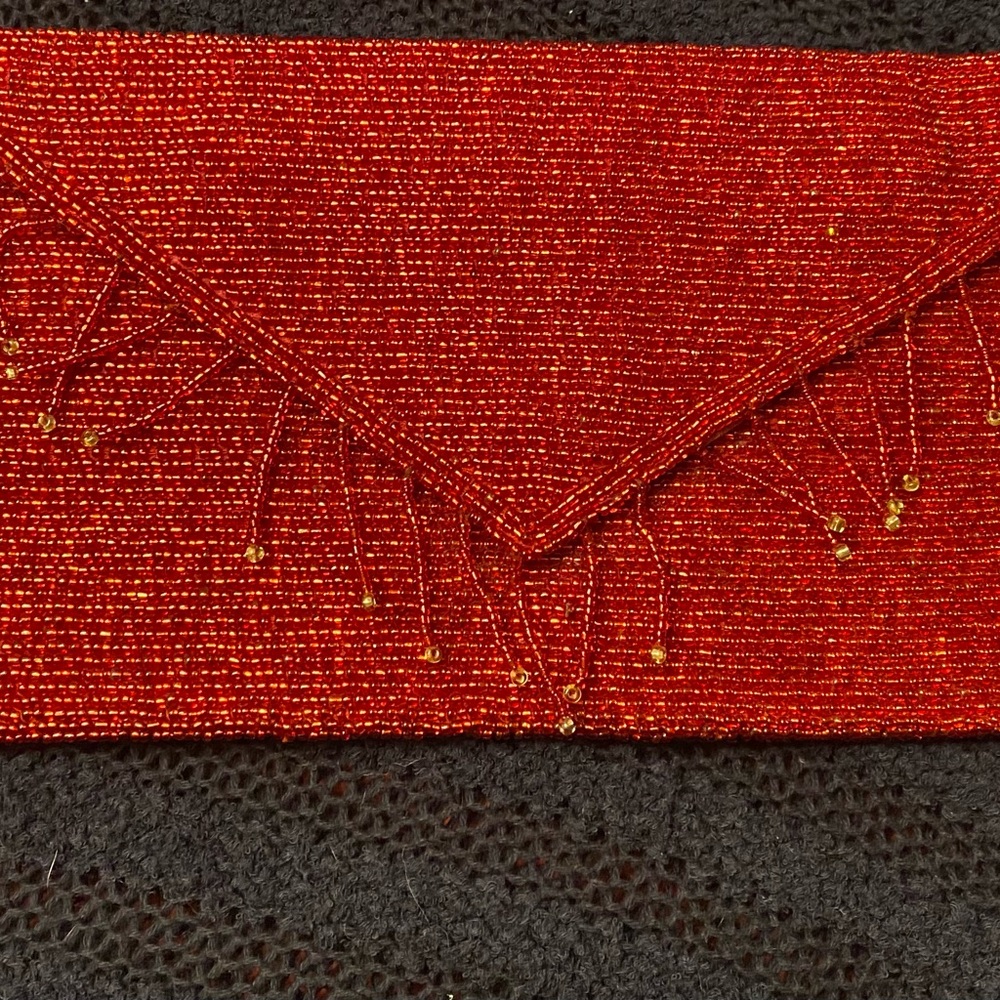 New Beaded clutch bag